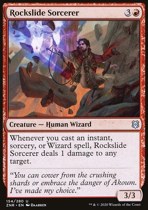 Rockslide Sorcerer